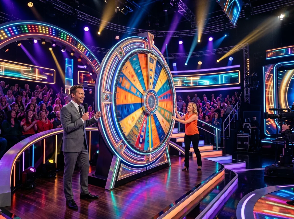 Gameshow live bord på Holyluck Casino
